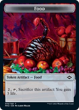 Food (018) // Crab Double-Sided Token (18 // 2) (MH2)