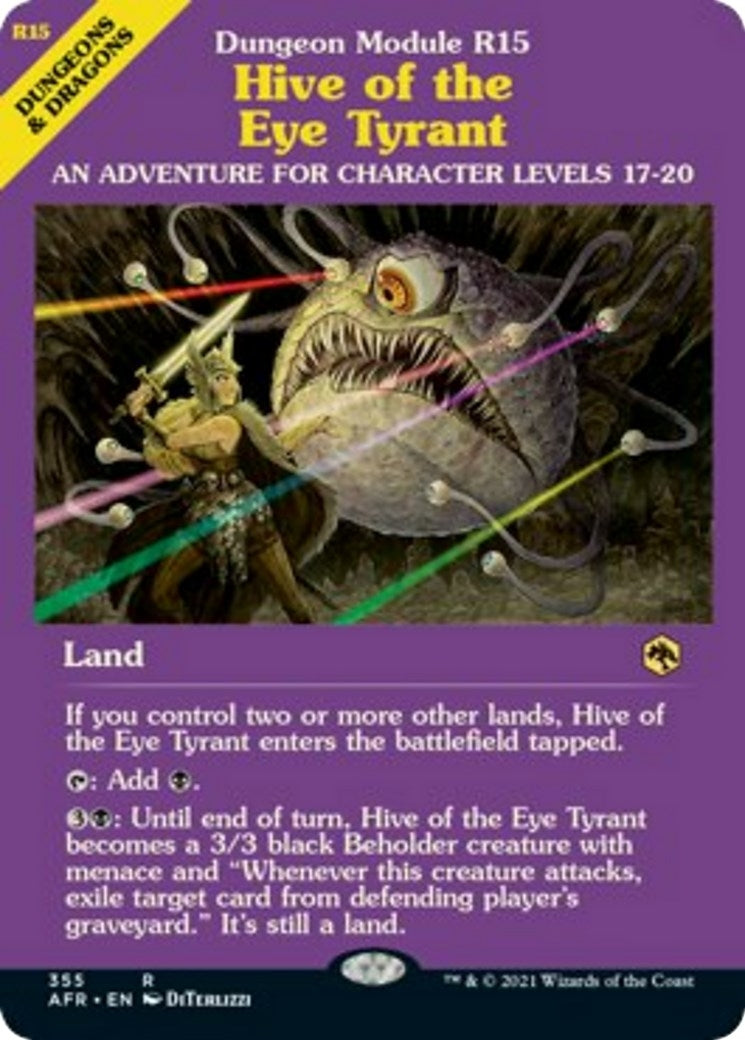 Hive of the Eye Tyrant (Dungeon Module) (355) (AFR)