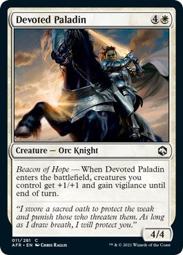 Devoted Paladin (11) (AFR)