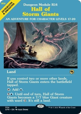 Hall of Storm Giants (Dungeon Module) (354) (AFR)