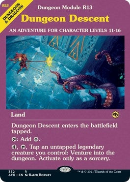 Dungeon Descent (Dungeon Module) (352) (AFR)
