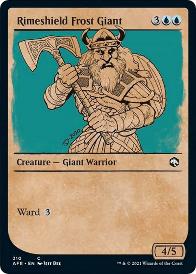 Rimeshield Frost Giant (Showcase) (310) (AFR)