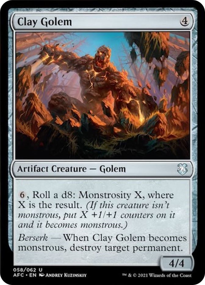 Clay Golem (58) (AFC)