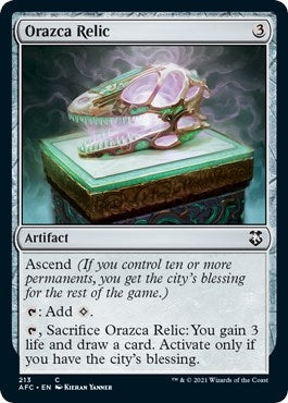 Orazca Relic (213) (AFC)