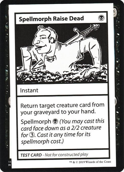 Spellmorph Raise Dead (No PW Symbol) (CMB1)