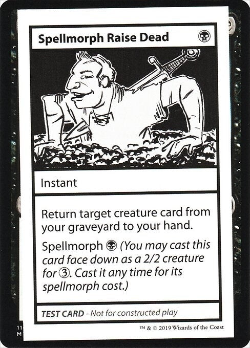 Spellmorph Raise Dead (No PW Symbol) (CMB1)