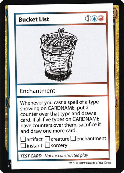 Bucket List (No PW Symbol) (CMB1)
