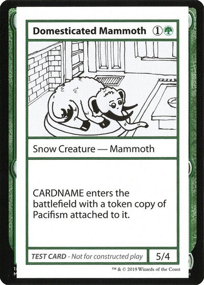 Domesticated Mammoth (No PW Symbol) (CMB1)