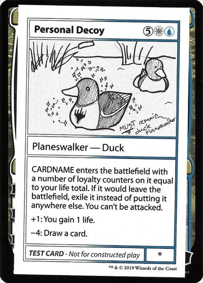 Personal Decoy (No PW Symbol) (CMB1)