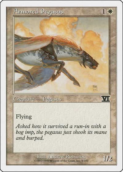 Armored Pegasus (5) (6ED)