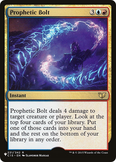 Prophetic Bolt (231/342) (LIST)