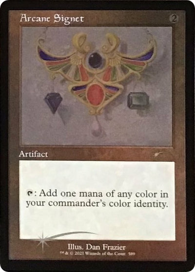 Arcane Signet (589) (Foil Etched) (589) (SLD)