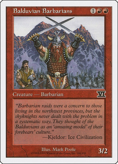 Balduvian Barbarians (166) (6ED)