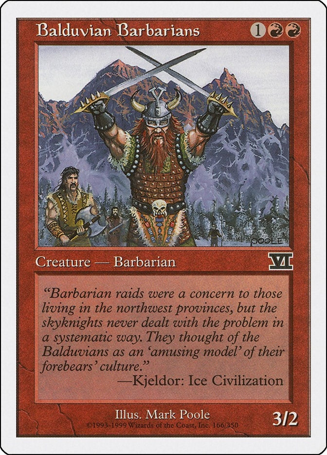 Balduvian Barbarians (166) (6ED)