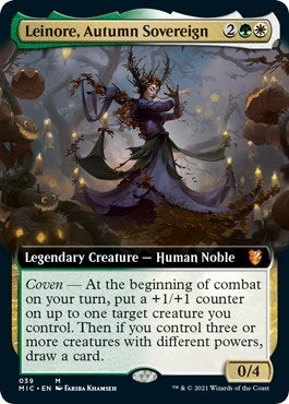 Leinore, Autumn Sovereign (Extended Art) (39) (MIC)