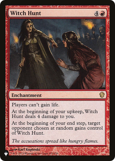 Witch Hunt (133/356) (LIST)