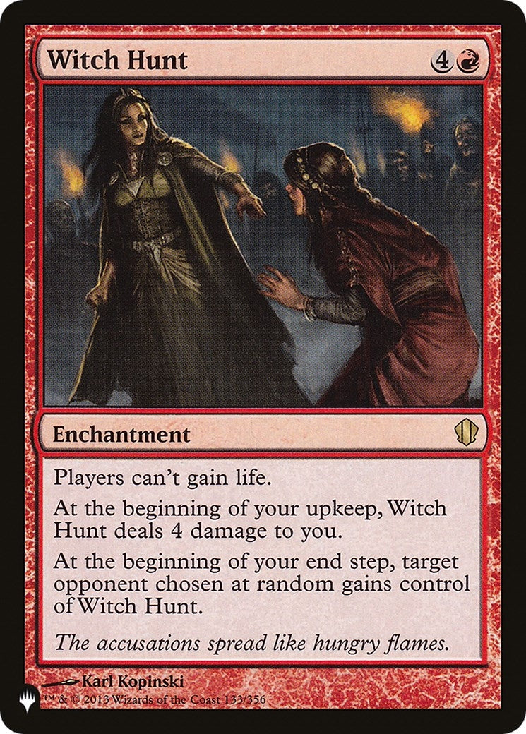 Witch Hunt (133/356) (LIST)