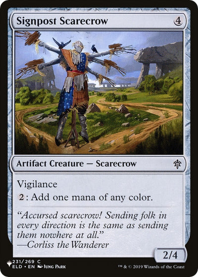 Signpost Scarecrow (231/269) (LIST)