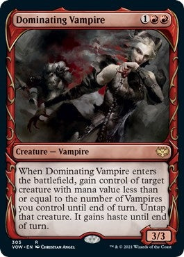 Dominating Vampire (Showcase) (305) (VOW)