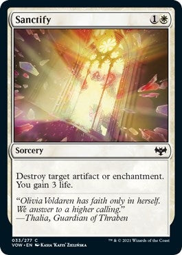 Sanctify (33) (VOW)