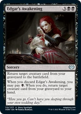 Edgar's Awakening (110) (VOW)