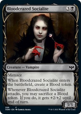 Bloodcrazed Socialite (Showcase) (288) (VOW)