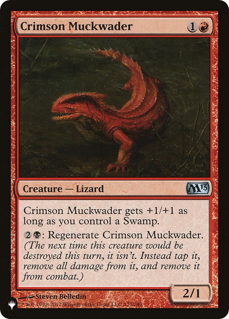 Crimson Muckwader (127/249) (LIST)
