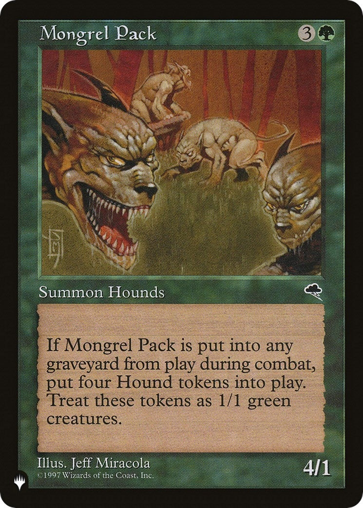 Mongrel Pack (LIST)