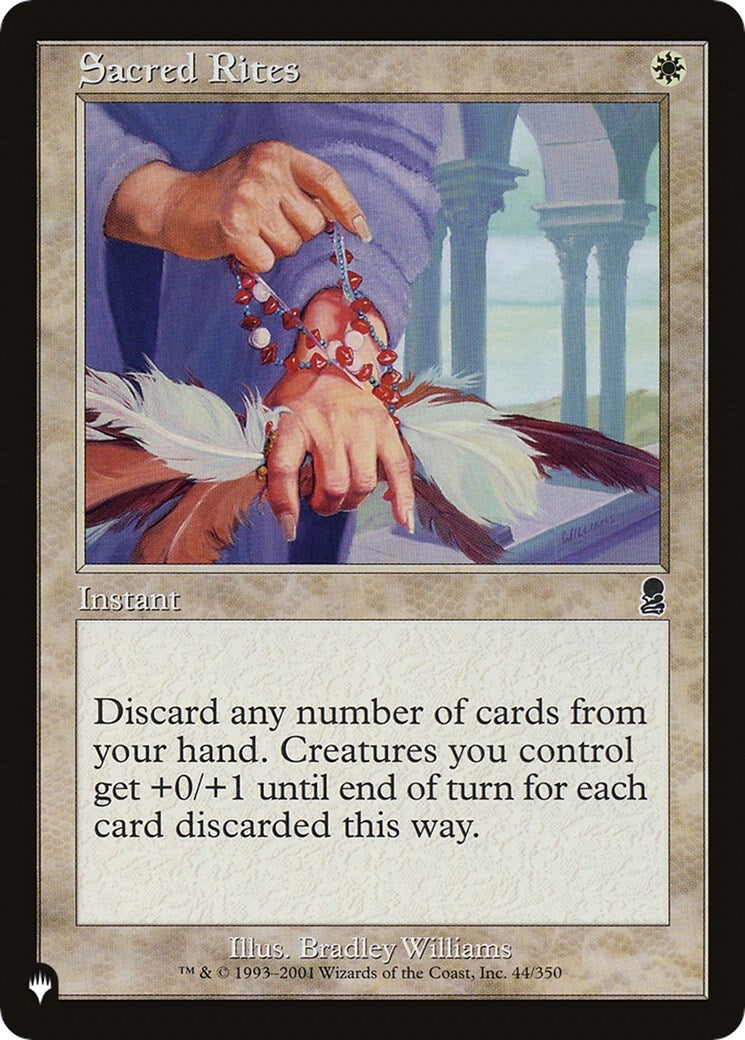 Sacred Rites (44/350) (LIST)