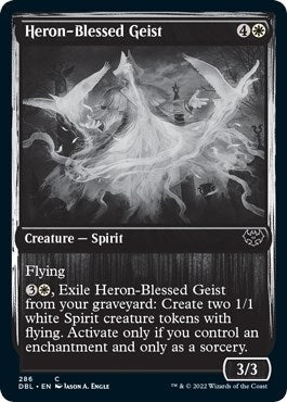 Heron-Blessed Geist (286) (DBL)