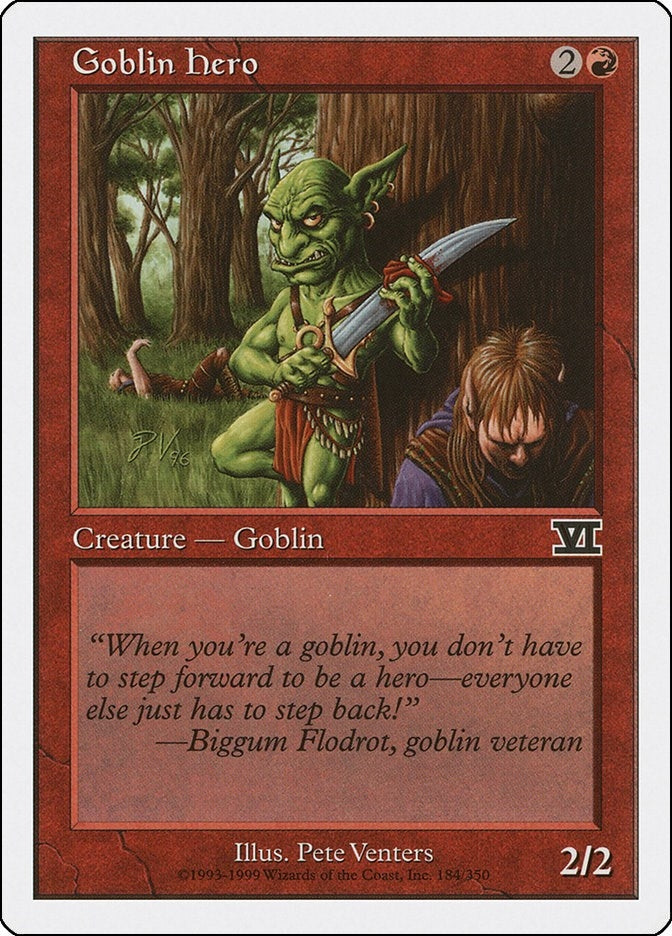 Goblin Hero (184) (6ED)