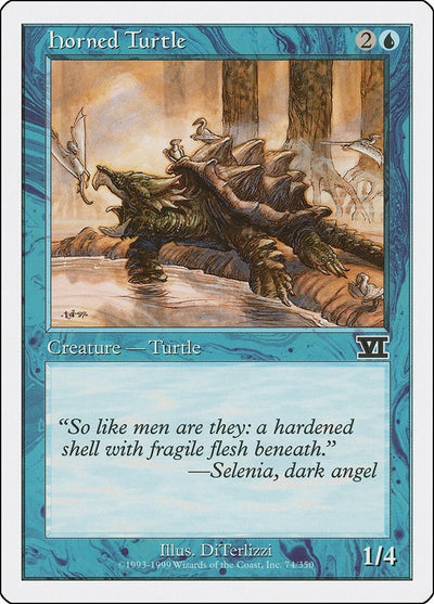 Horned Turtle (74) (6ED)