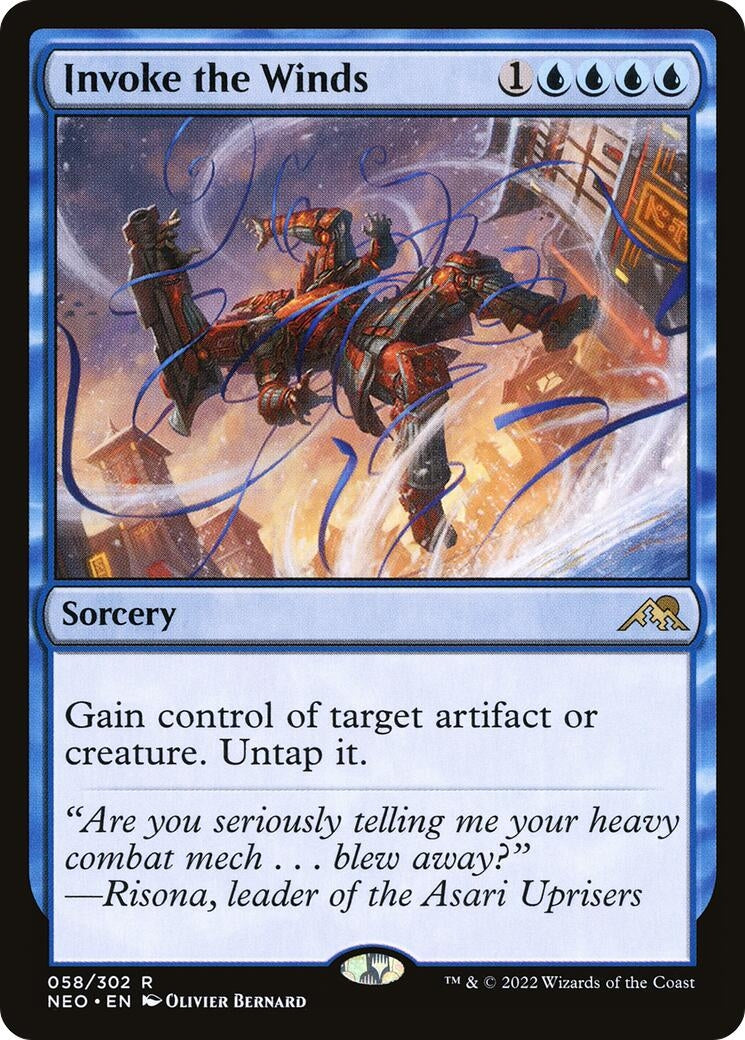 Invoke the Winds (58) (NEO)