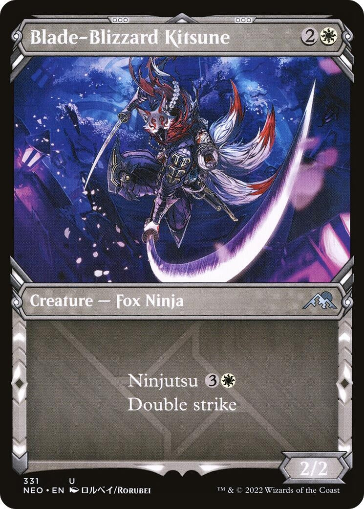 Blade-Blizzard Kitsune (Showcase) (331) (NEO)