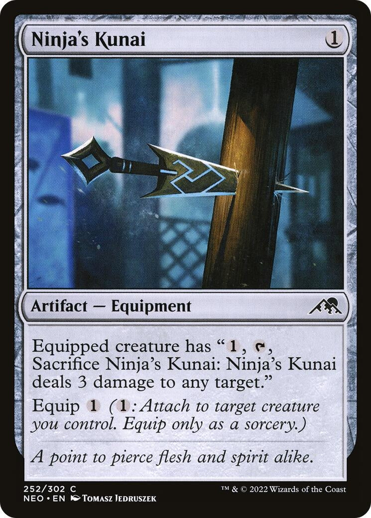 Ninja's Kunai (252) (NEO)