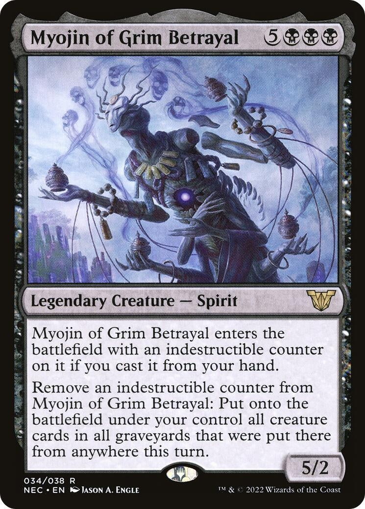 Myojin of Grim Betrayal (34) (NEC)