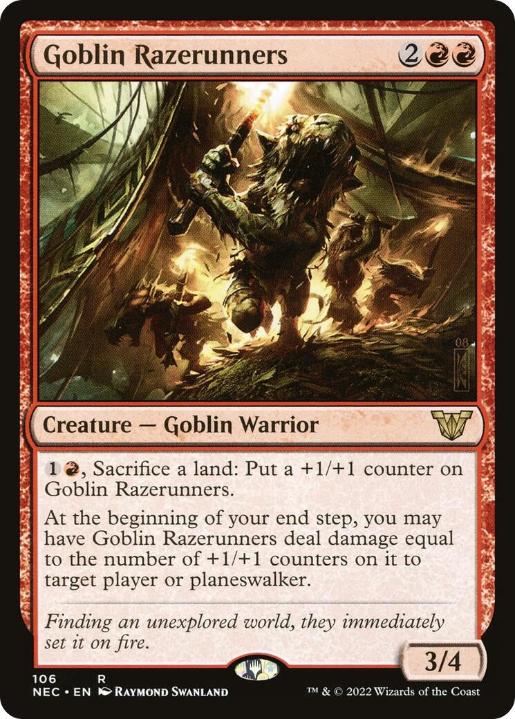 Goblin Razerunners (106) (NEC)