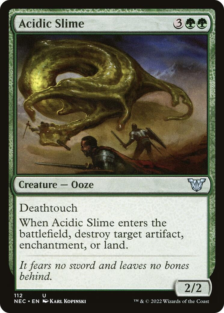 Acidic Slime (112) (NEC)