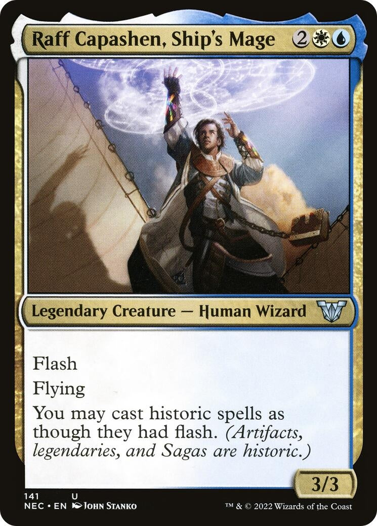 Raff Capashen, Ship's Mage (141) (NEC)