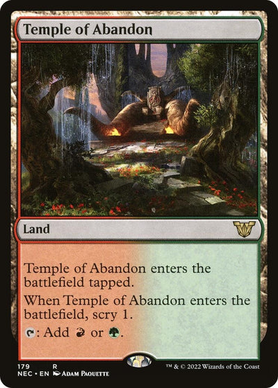 Temple of Abandon (179) (NEC)