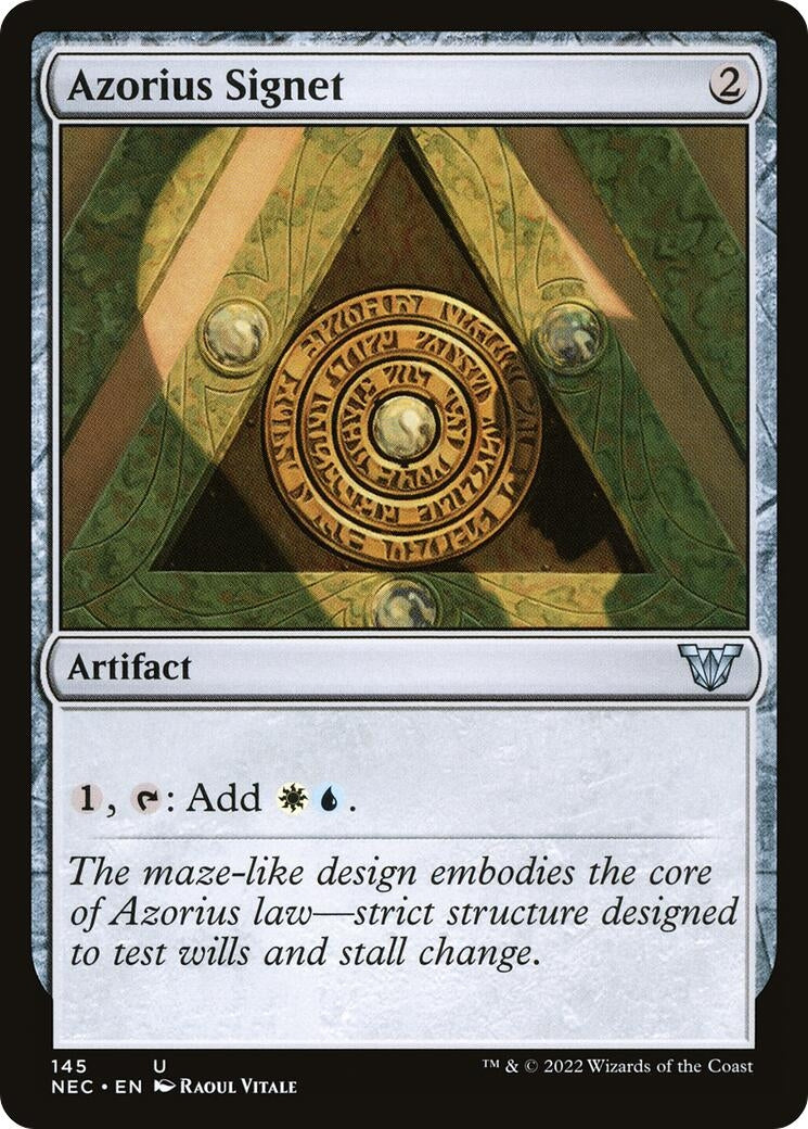 Azorius Signet (145) (NEC)