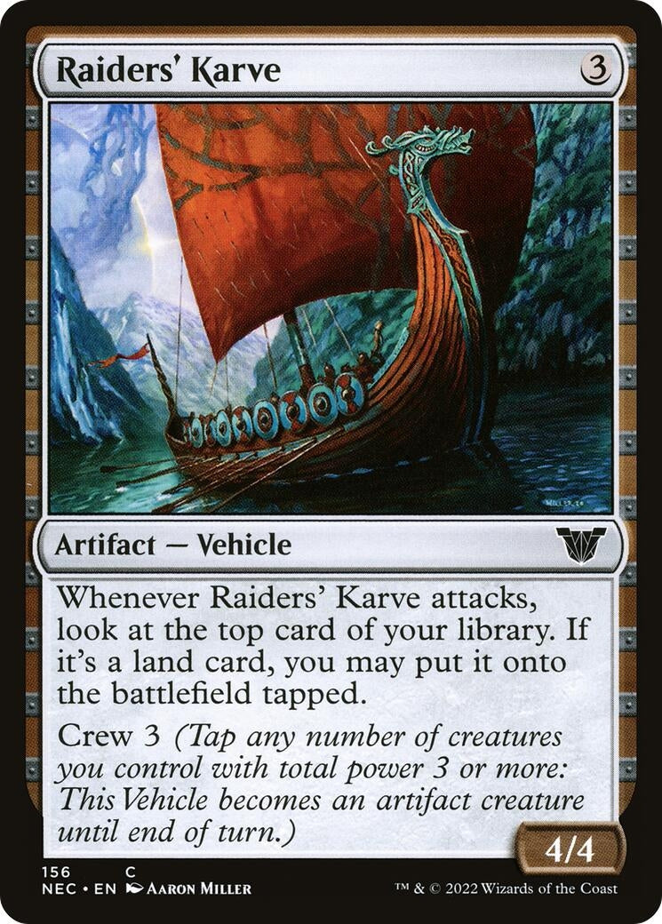 Raiders' Karve (156) (NEC)