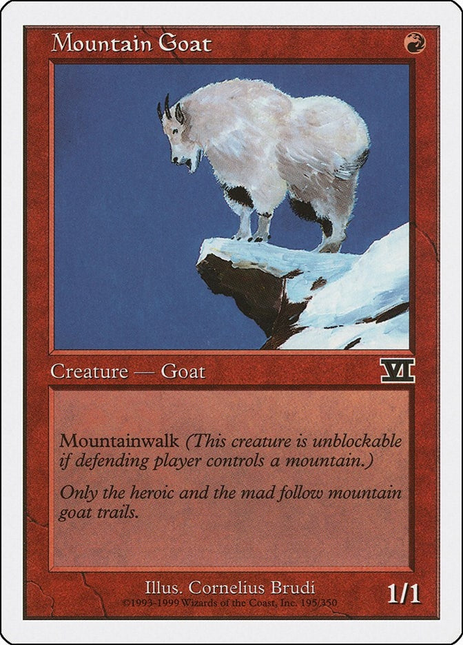 Mountain Goat (195) (6ED)