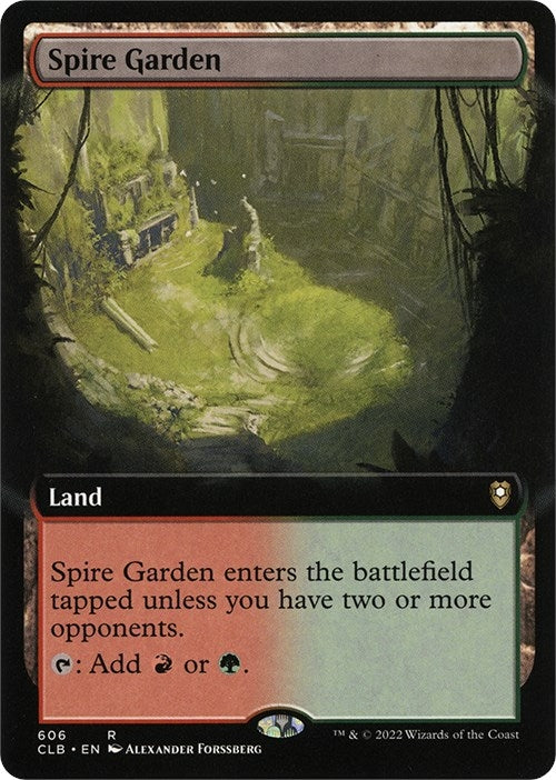 Spire Garden (Extended Art) (606) (CLB)