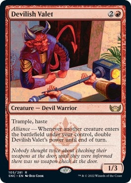 Devilish Valet (105) (SNC)