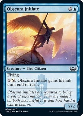 Obscura Initiate (50) (SNC)