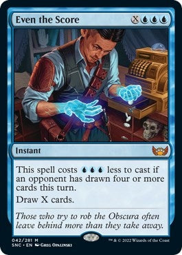 Even the Score (42) (SNC)