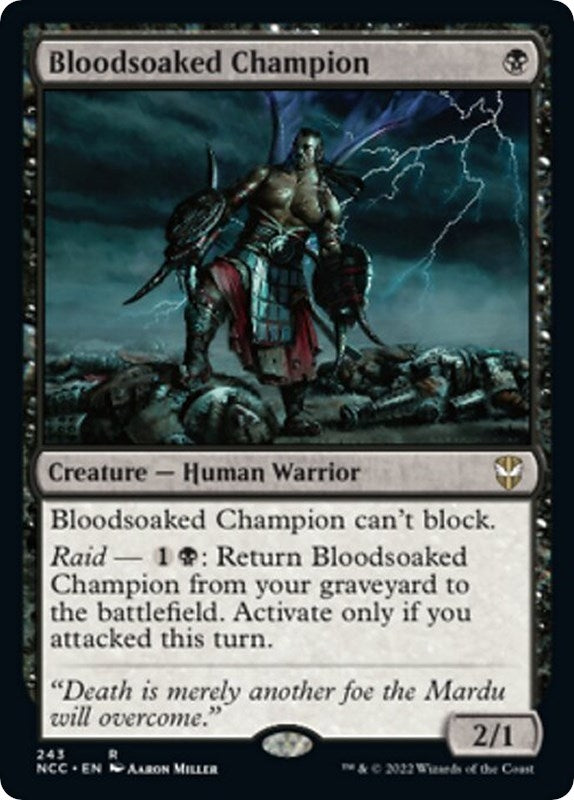 Bloodsoaked Champion (243) (NCC)