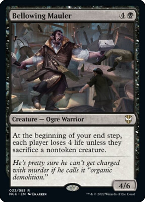 Bellowing Mauler (33) (NCC)