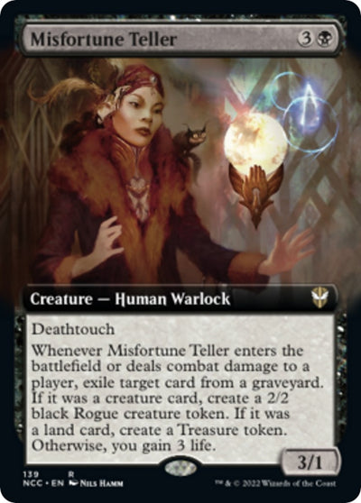 Misfortune Teller (Extended Art) (139) (NCC)
